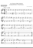 Le Coucou/The Cuckoo (EASY PIANO) Harpsichord Suite No. 3 “Pièces de clavecin” [Louis-Claude Daquin]