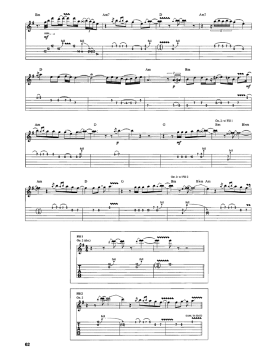 Samba Pa Ti Electric Guitar scores gallery preview page 2