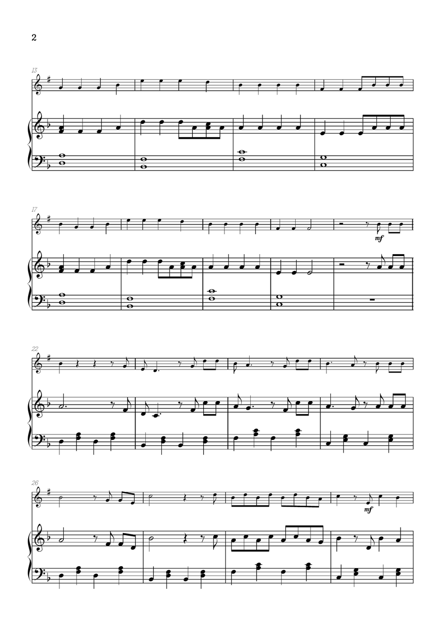 Faded B-Flat Trumpet scores gallery preview page 2