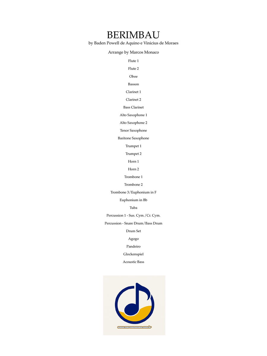 BERIMBAU BERIMBAU Concert Band scores gallery preview page 2