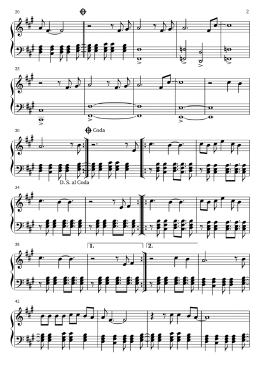 11th Dimension Piano Solo scores gallery preview page 2