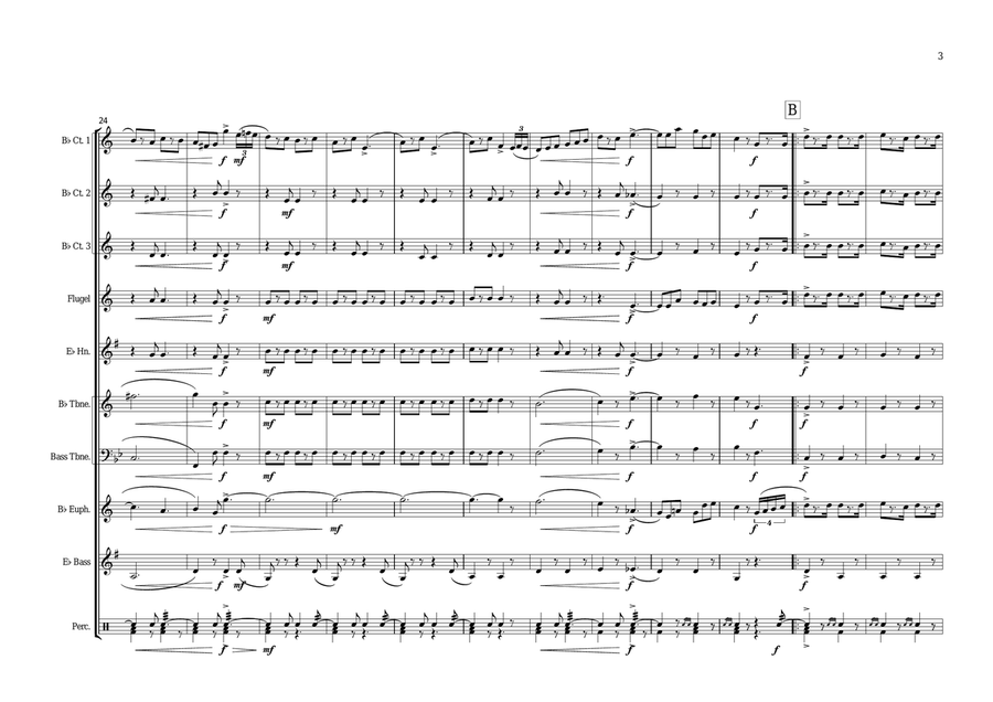 Marche Lorraine Marche Lorraine Brass Ensemble scores gallery preview page 5