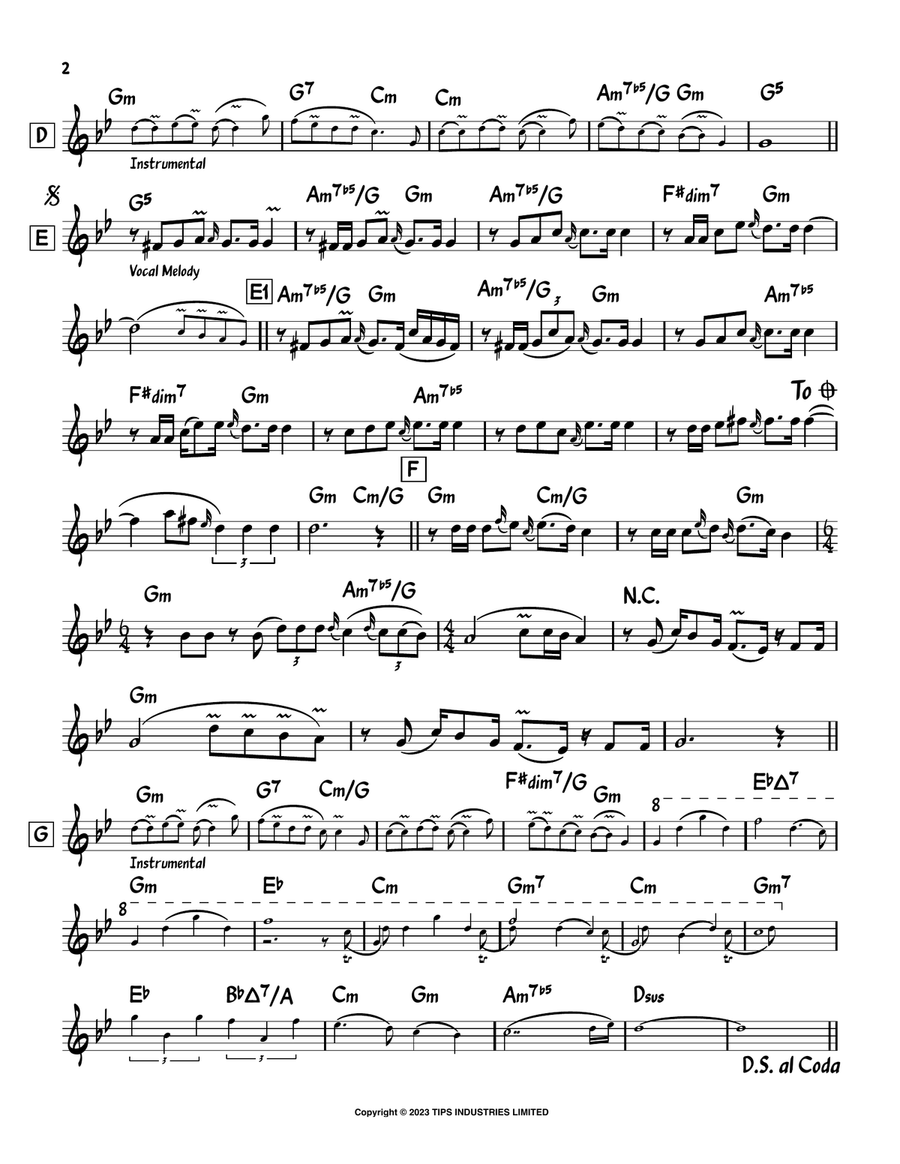 Taal Se Taal Taal Se Taal Piano scores gallery preview page 2