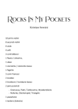 Rocks In My Pockets End Titles