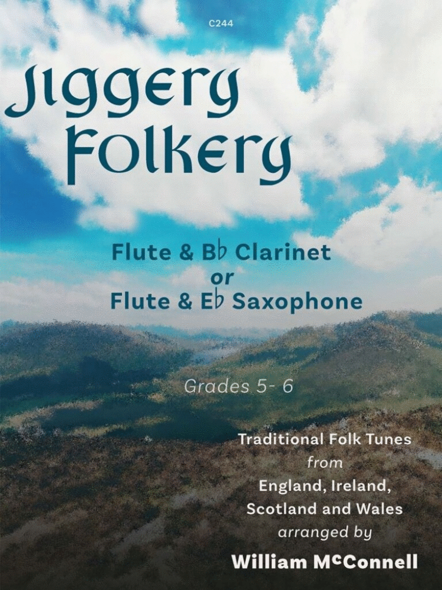 Jiggery Folkery Clarinet scores gallery preview page 1