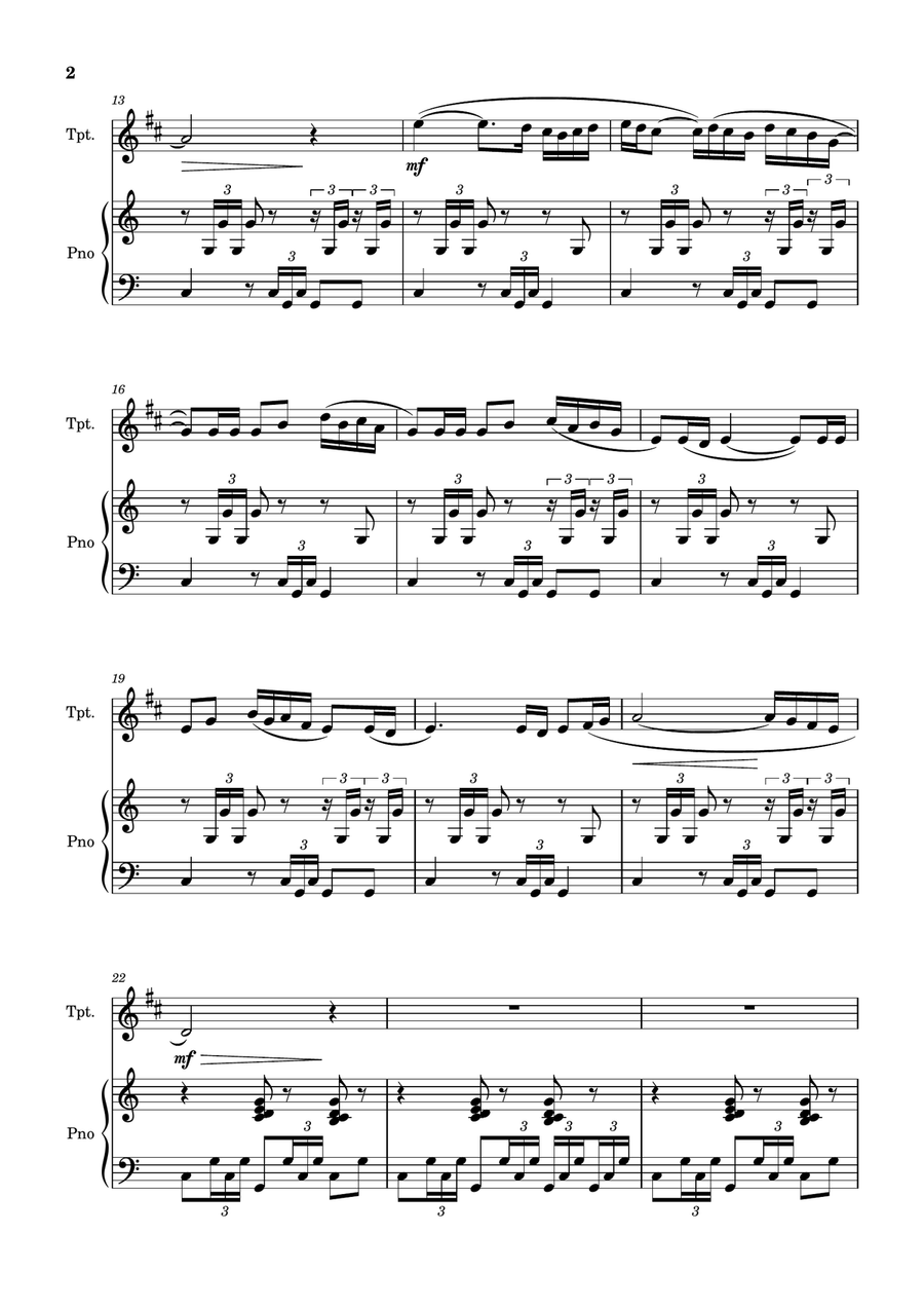 Bolero (Ravel) + Mp3 Playback and Demo + Solo and Piano Parts B-Flat Clarinet scores gallery preview page 3