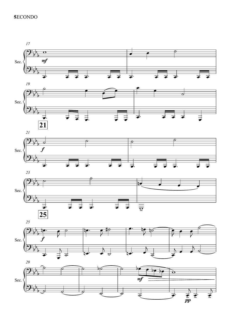 Lake Balaton in Autumn Lake Balaton in Autumn 1 Piano, 4-Hands scores gallery preview page 6