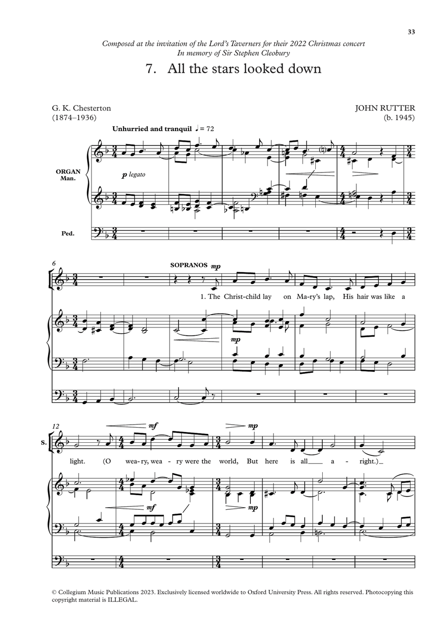 Carols for Choirs 6 Carols for Choirs 6 4-Part scores gallery preview page 7