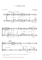 Carols for Choirs 6 4-Part scores gallery preview page 4