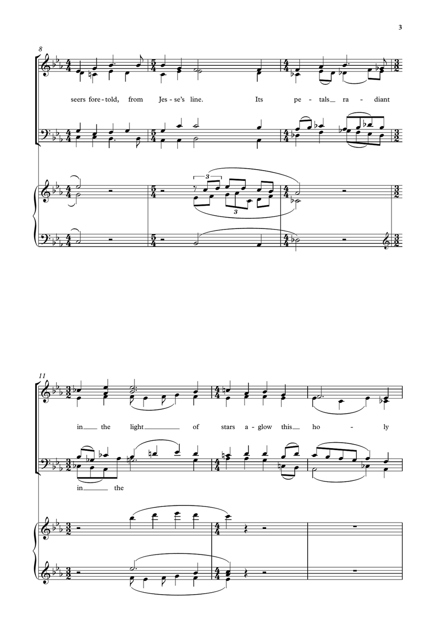 The Rose The Rose 4-Part scores gallery preview page 3