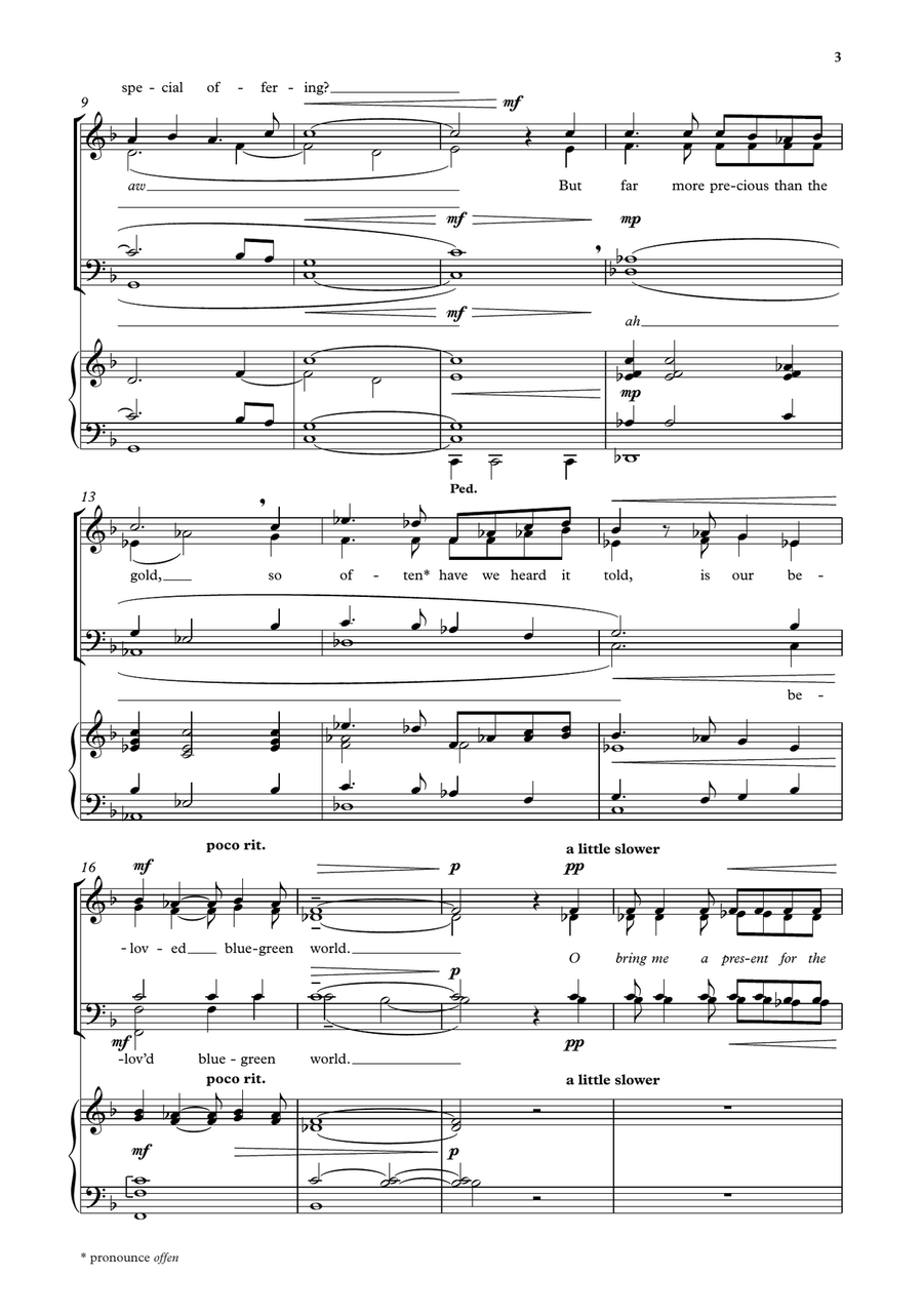 A Present for the Future A Present for the Future Divisi scores gallery preview page 3