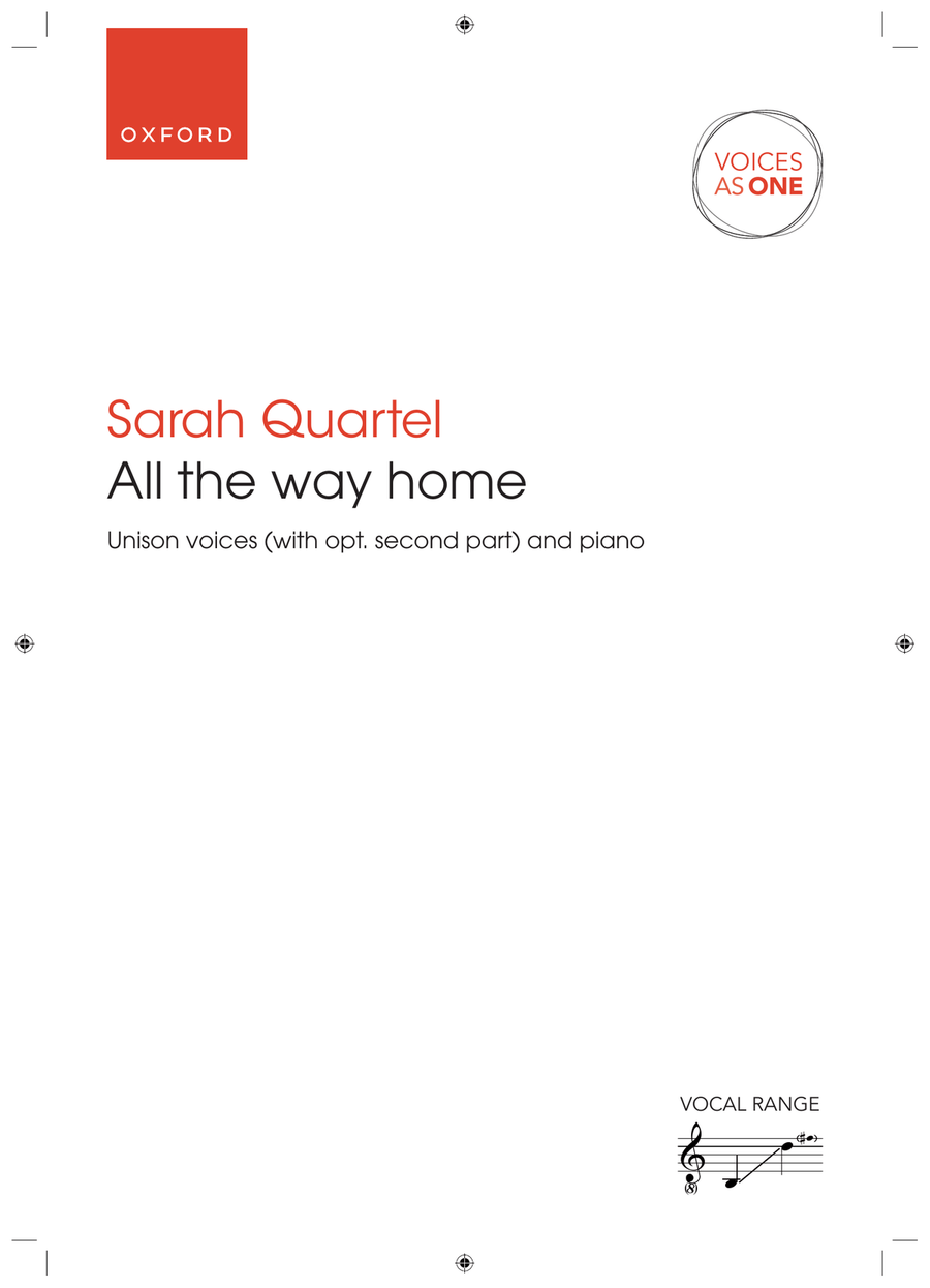 All the way home All the way home Unison Choir scores gallery preview page 2