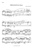 Prologue for Piano