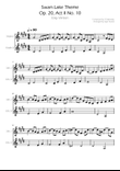 Swan Lake (theme) - Tchaikovsky - Violin Duet mini preview