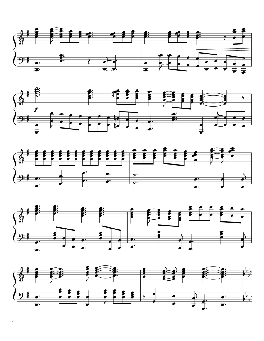 The Hymns of Fanny J. Crosby and William H. Doane (Collection) Piano Solo scores gallery preview page 4