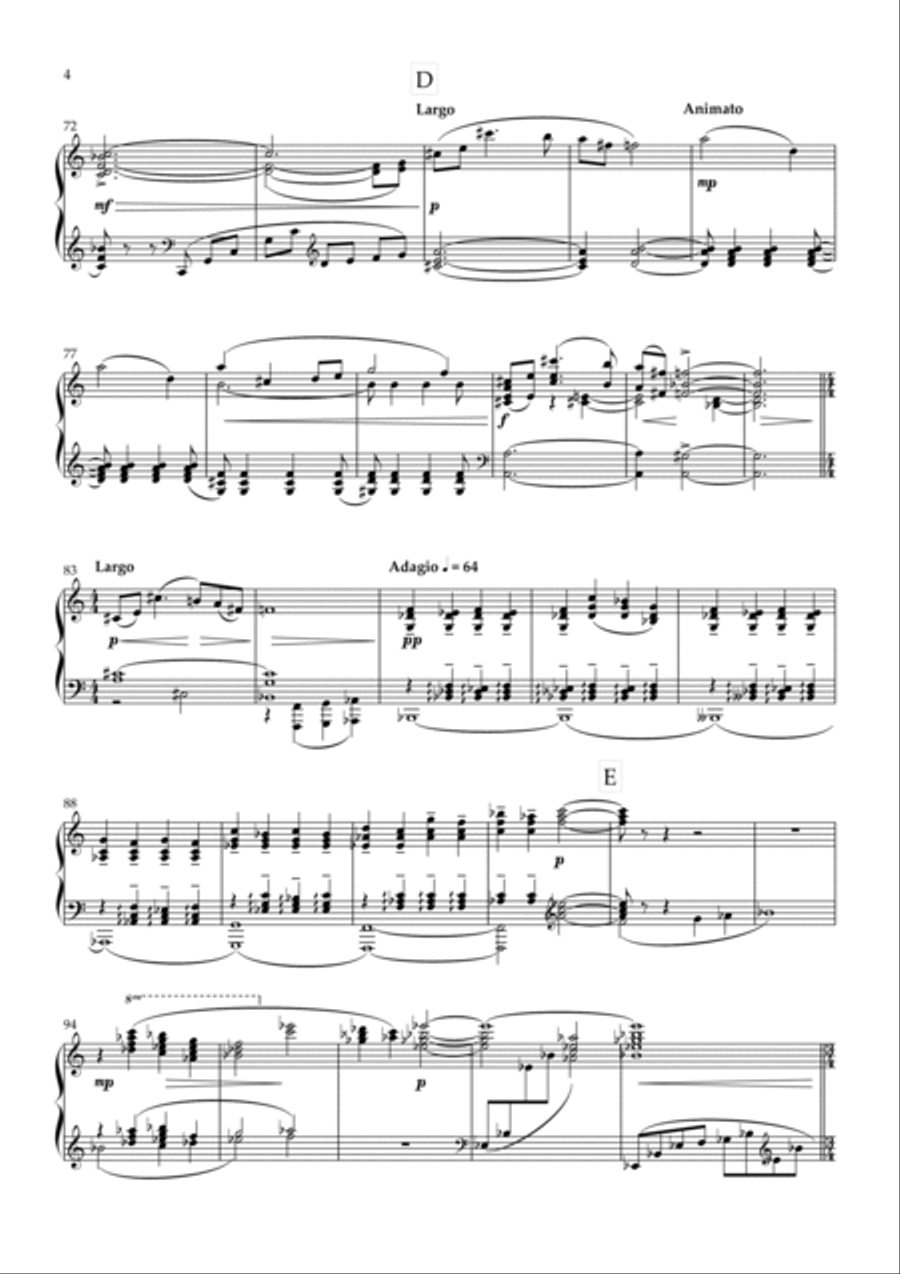 Venus (from 'The Planets') Piano Solo scores gallery preview page 4