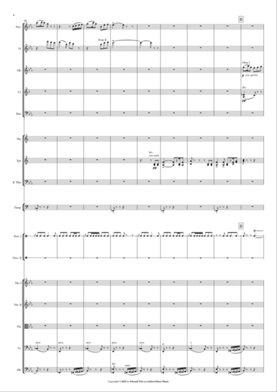 Crenark Hill (Op. 25) - Score Full Orchestra scores gallery preview page 4