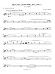 Tenor Saxophone Solo No. 1 (Sensual Nights)