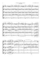 Eine kleine Nachtmusik by Mozart for Flute Quintet Woodwind Quintet scores gallery preview page 6