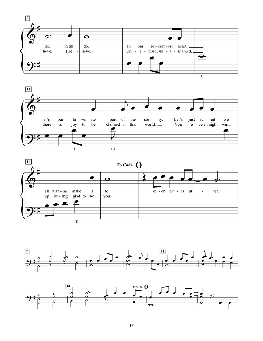 Ever Ever After (from Enchanted) by Alan Menken Piano - Digital Sheet Music page 2