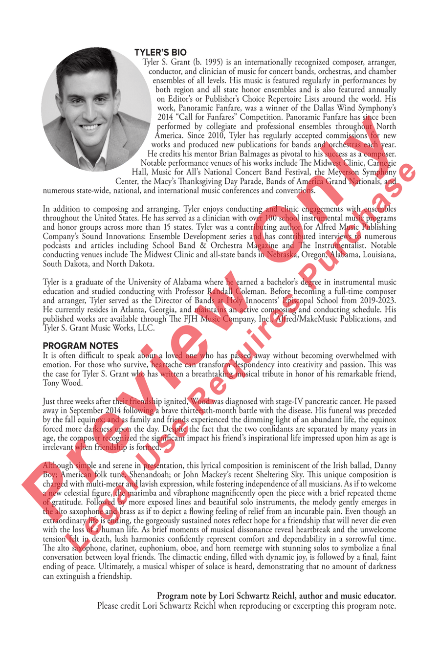 Solace in the Equinox Solace in the Equinox Concert Band scores gallery preview page 2