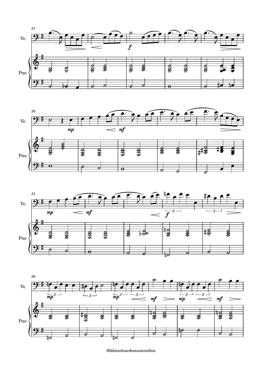 Swan Lake (Tchaikovsky) + FREE Mp3 Playback + Pdf Solo and Piano Parts Piano scores gallery preview page 3