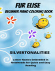 Fur Elise Beginner Piano Coloring Book
