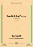 Korngold-Tanzlied des Pierrot,from Die Tote Stadt