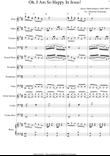 Oh I Am So Happy In Jesus - Score Only