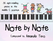 Note by Note sight-reading sheet music for Middle C primer piano students