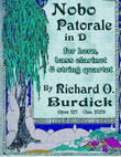 Nobo Pastorale Sextet in D for horn, bass clarinet and string quartet, Op. 327a