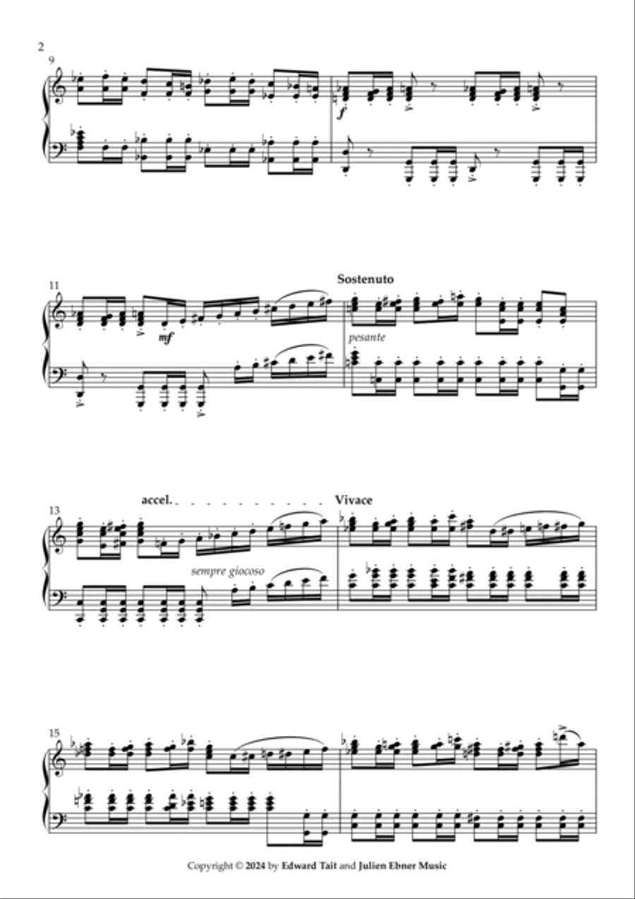 In Memorium Lulu (Op. 31) Piano Solo scores gallery preview page 2