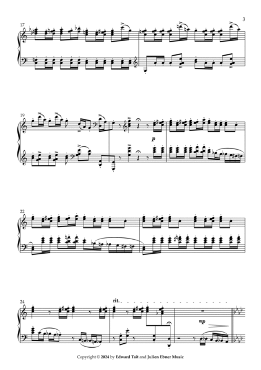In Memorium Lulu (Op. 31) Piano Solo scores gallery preview page 3