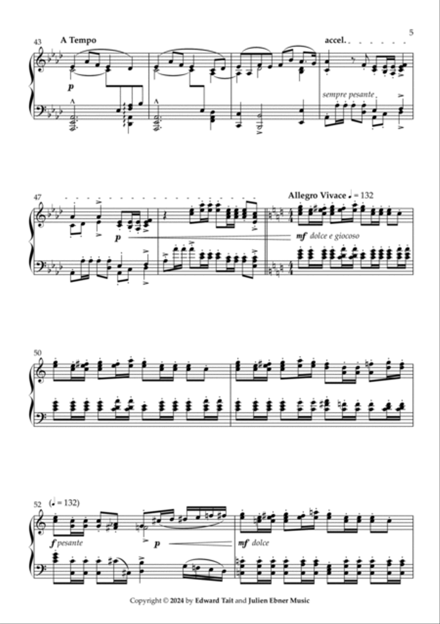 In Memorium Lulu (Op. 31) Piano Solo scores gallery preview page 5
