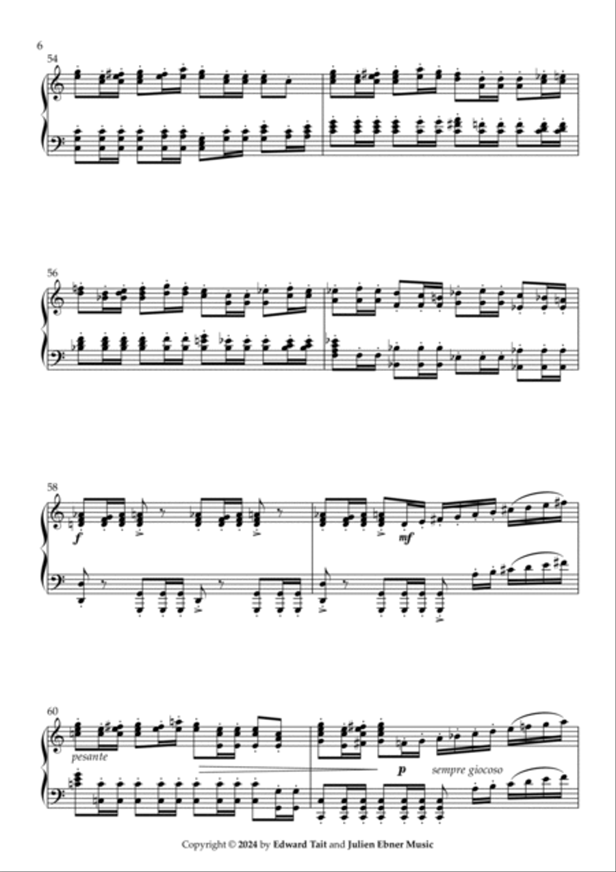 In Memorium Lulu (Op. 31) Piano Solo scores gallery preview page 6