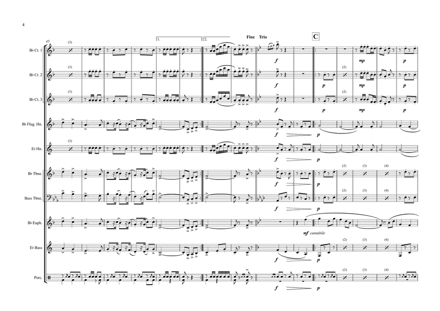 Under The Double Eagle Brass Ensemble scores gallery preview page 4