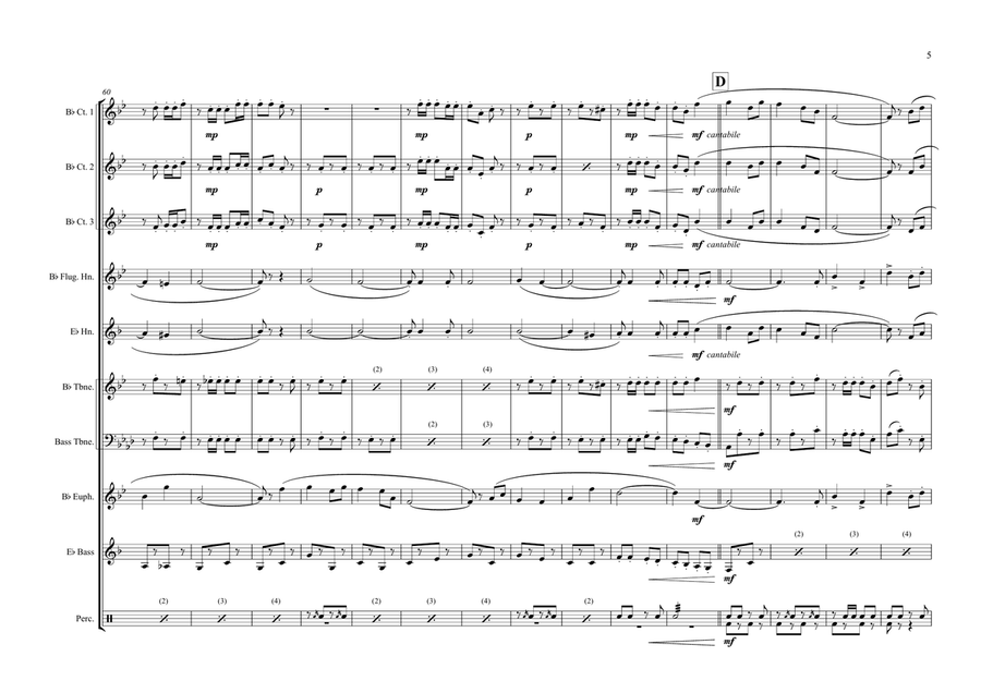 Under The Double Eagle Brass Ensemble scores gallery preview page 5