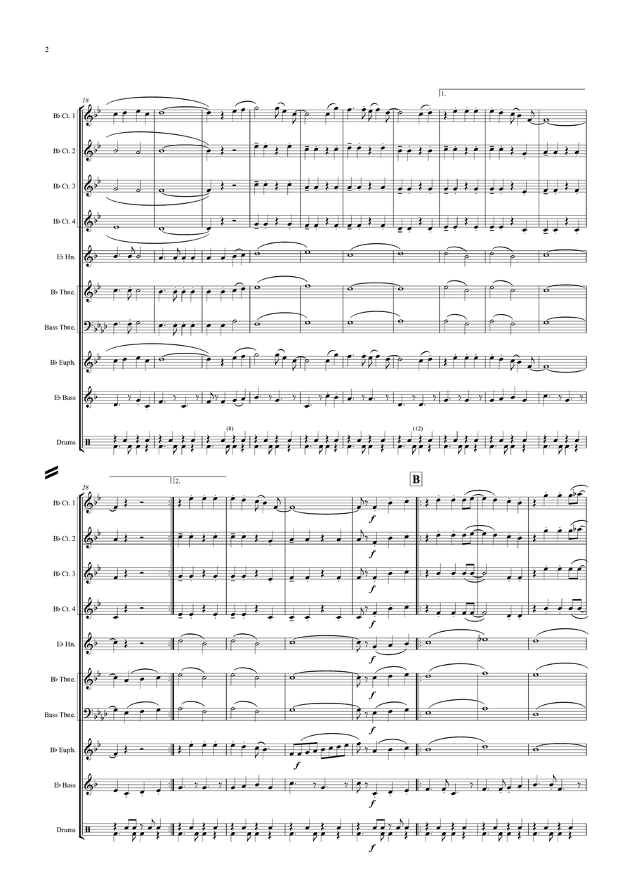 Top Of The World Top Of The World Brass Ensemble scores gallery preview page 2