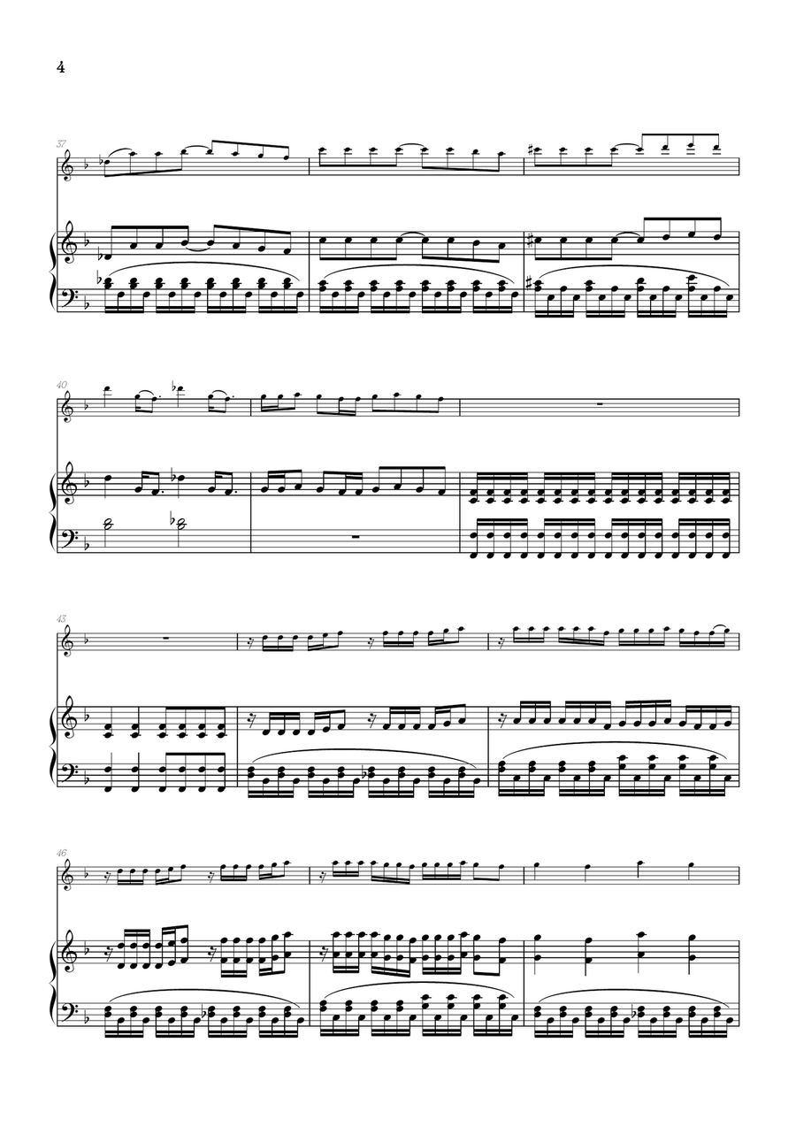 Vampire Flute Solo scores gallery preview page 4