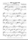 Still, my soul be still - lever harp solo or pedal harp solo