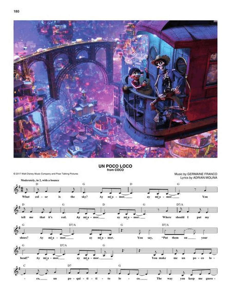 Disney 100 Songs Piano scores gallery preview page 17