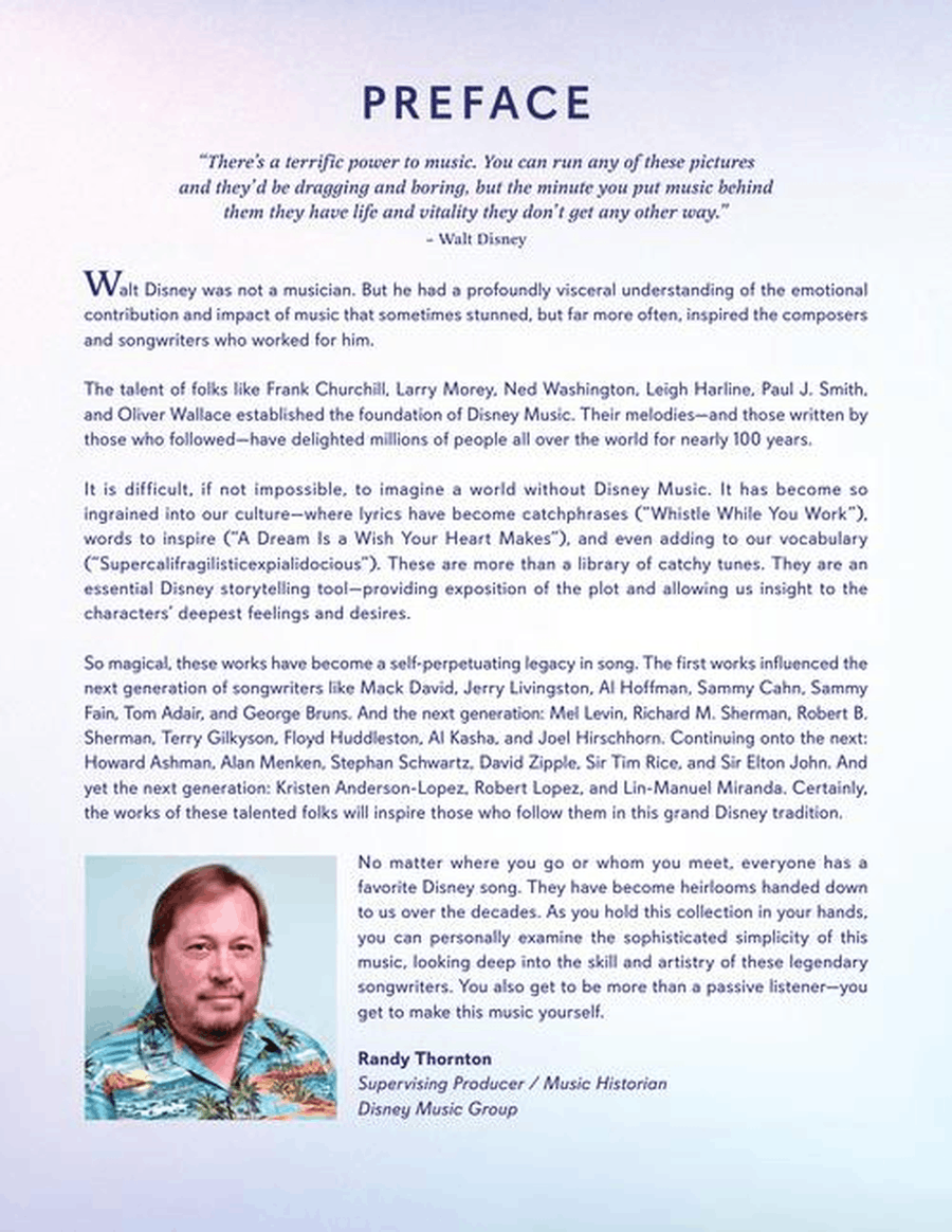 Disney 100 Songs Piano scores gallery preview page 9