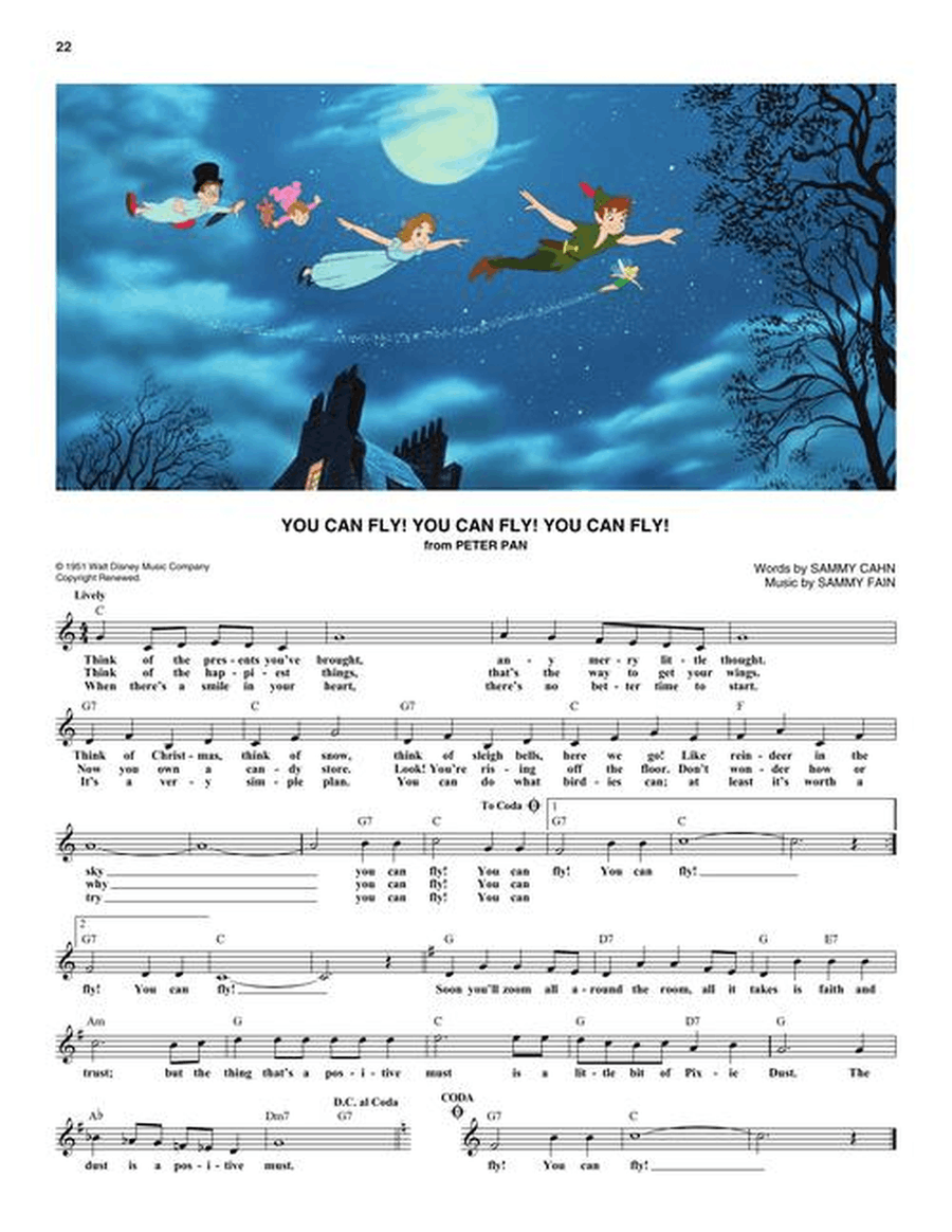 Disney 100 Songs Piano scores gallery preview page 10