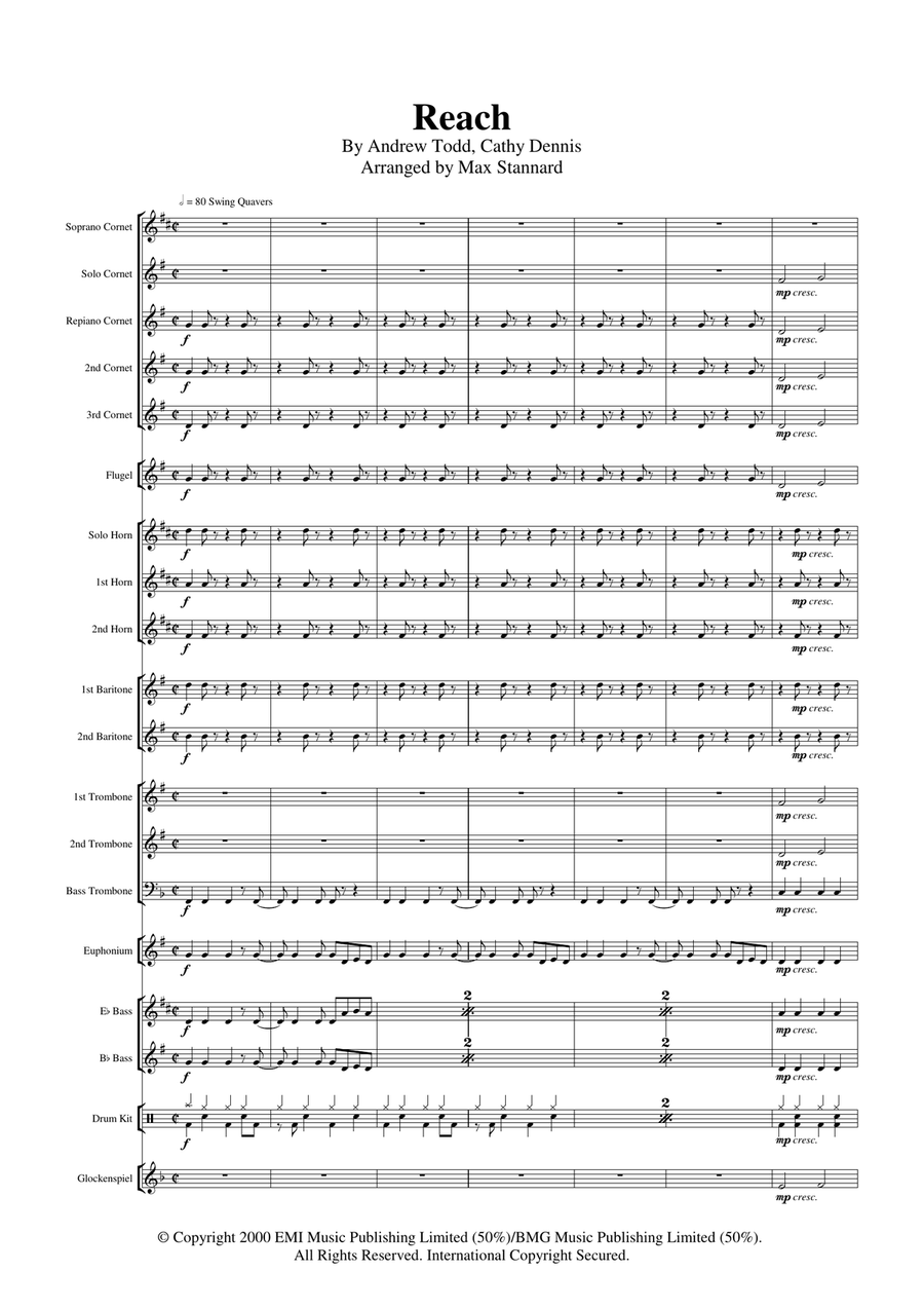 Reach Brass Band scores gallery preview page 2