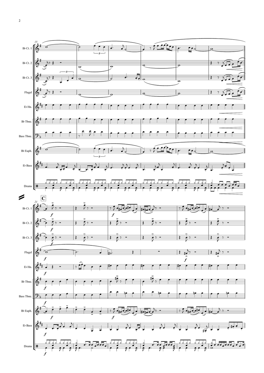 We've Only Just Begun Brass Ensemble scores gallery preview page 2