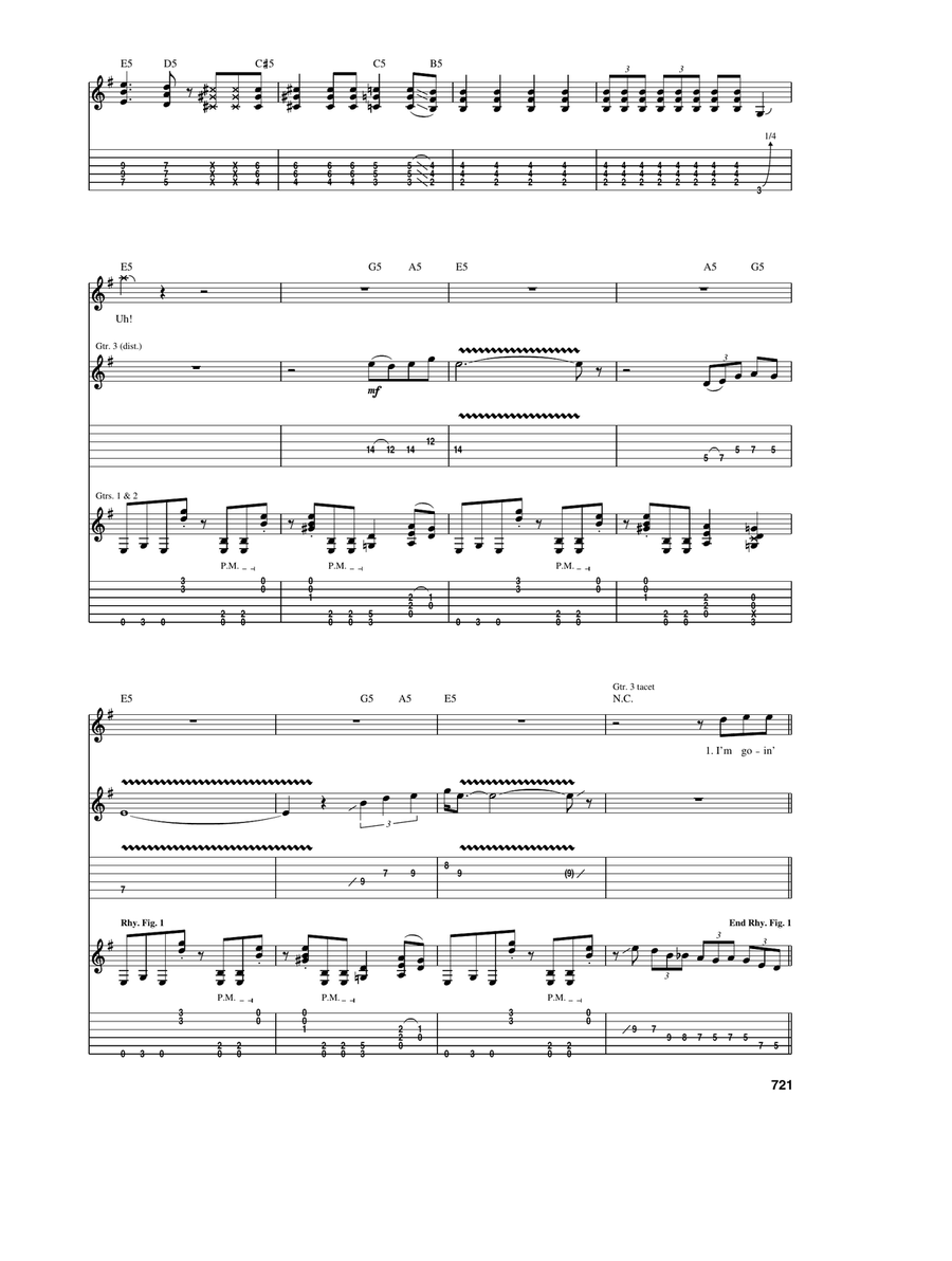 Mas Tequila Mas Tequila Acoustic Guitar scores gallery preview page 2