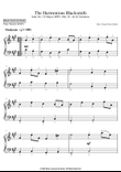 The Harmonious Blacksmith (EASY PIANO) Suite No. 5 E Major (HWV 430), IV. Air & Variations [Handel]