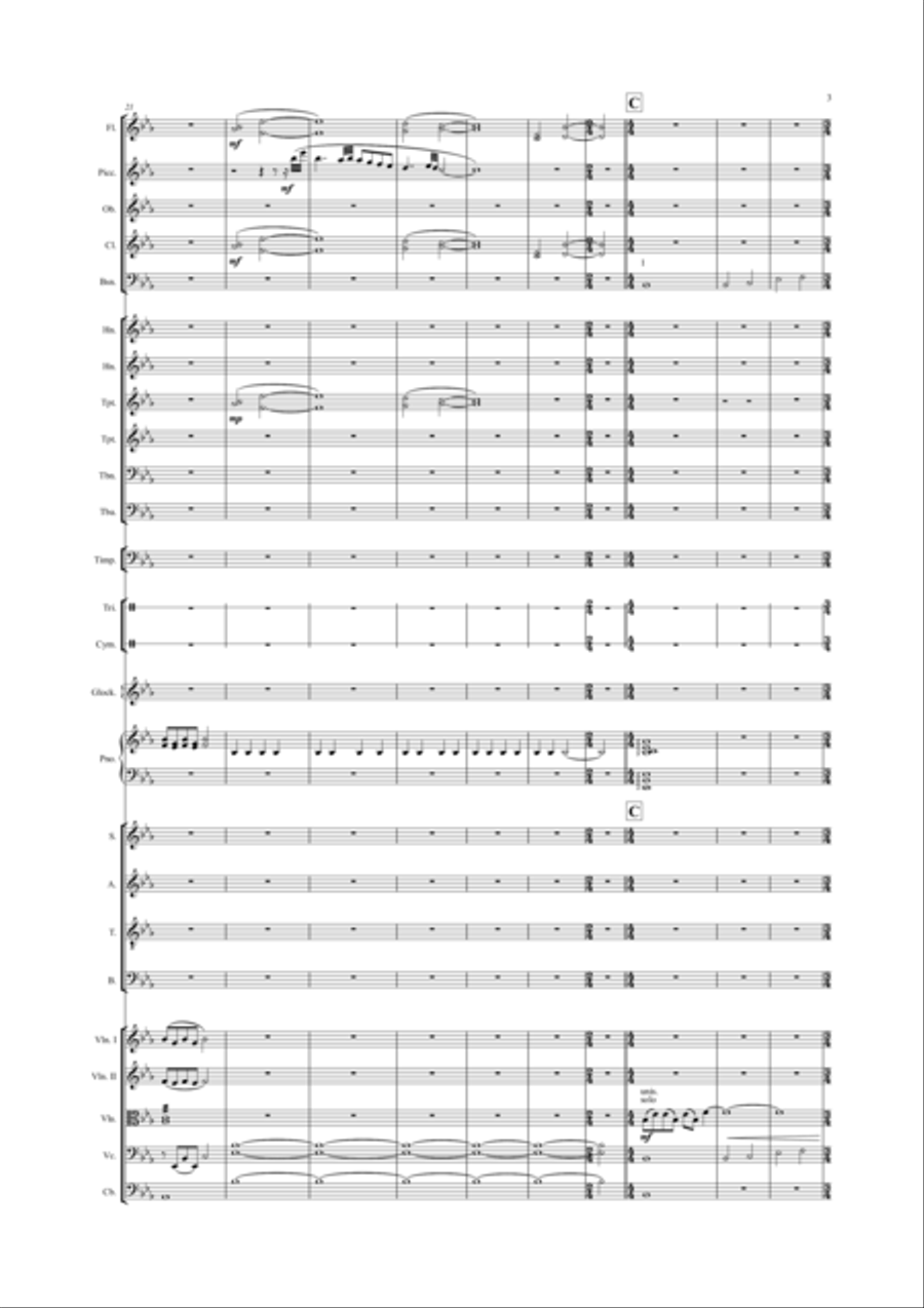 Farewell Full Orchestra scores gallery preview page 3