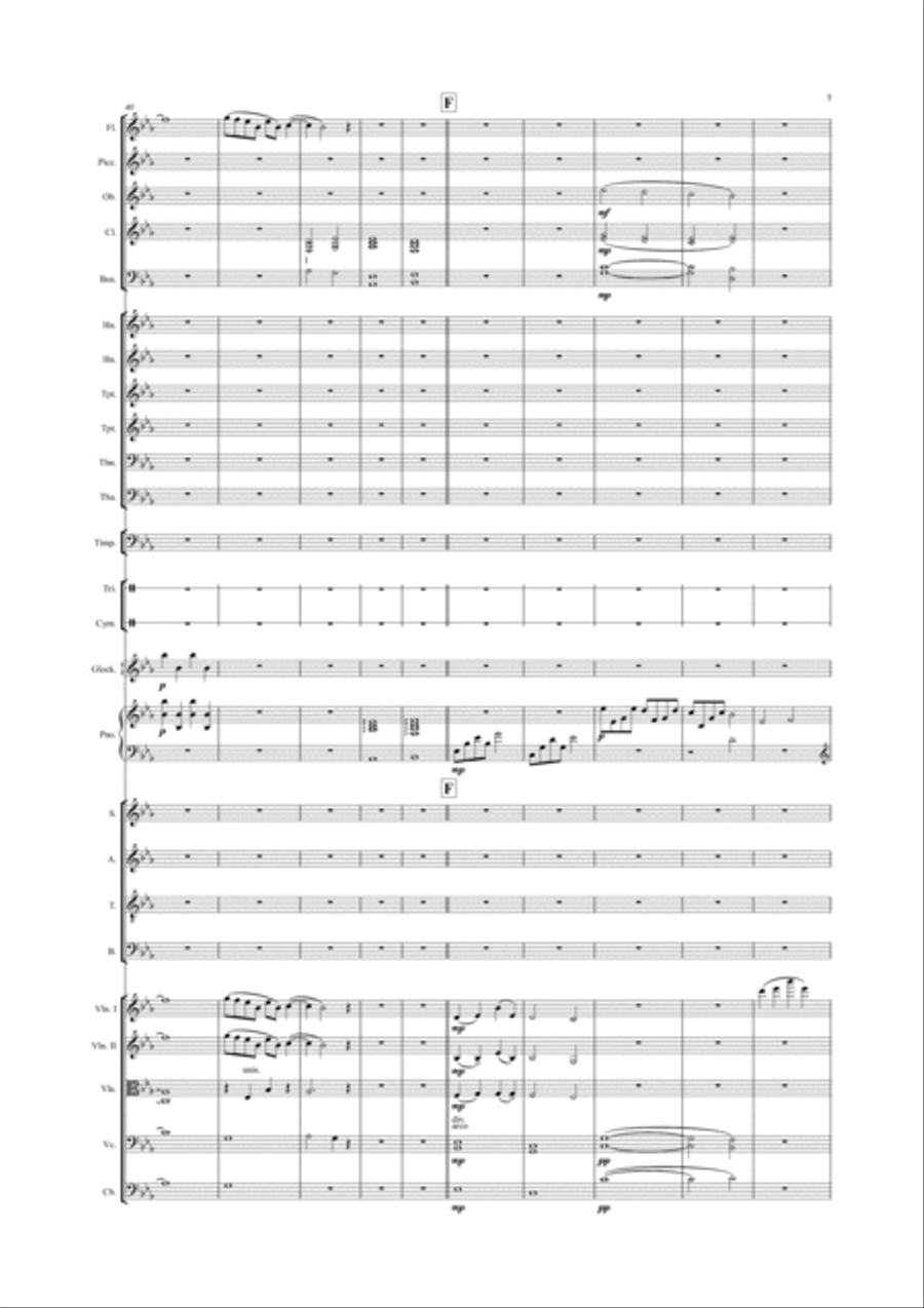 Farewell Full Orchestra scores gallery preview page 5