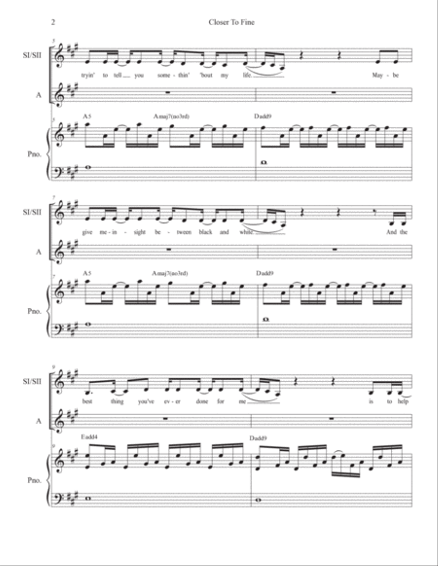 Closer To Fine SSA scores gallery preview page 2